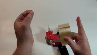 How to add a roll of tape to a tape dispenser