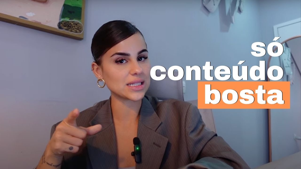 Empreende e produz conteúdo? Então assista.- Isabela Matte podcast #8