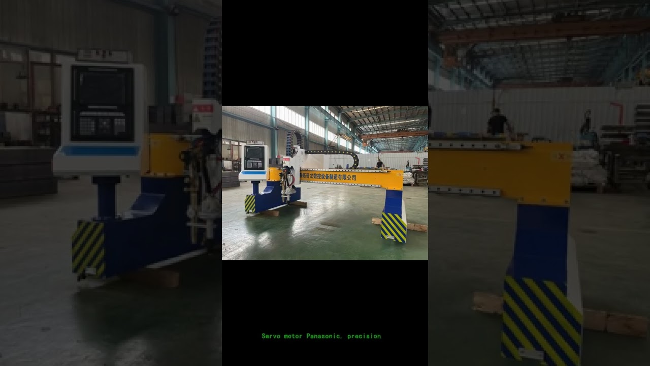 Heavy gantry cnc plasma cutting machine Thai customer shipment 120A hd plasma power