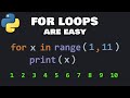 For loops in Python are easy 🔁