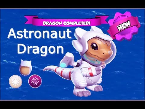 Dragon of the Week ASTRONAUT Dragon-Dragon Mania legends | Complete Astronaut | DML | HD