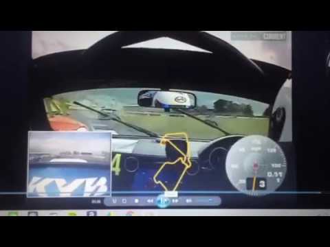 Jake Bailey onboard - MX5 Supercup crash