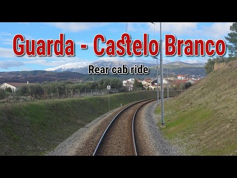 From Guarda to Castelo Branco – Rear cab ride