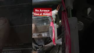 NO DA MARCHA ,NO ARRANCA CON BOTÓN