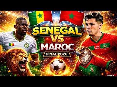 Match Complet Maroc vs Senegal en finale de la CAN ( Coupe d'Afrique des Nations) Incroyable match 