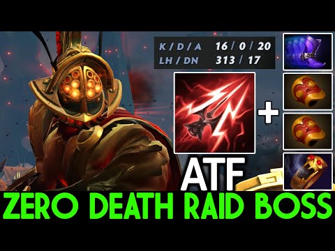 ATF [Mars] 0 Death Raid Boss with Signature Hero Dota 2