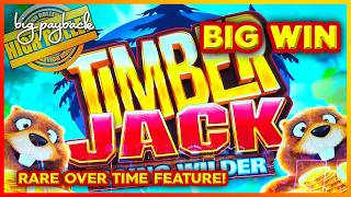 RARE Overtime BONUS! Timber Jack Slots - BIG WIN!