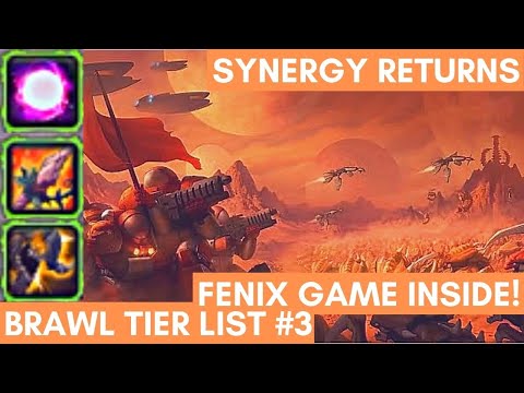SYNERGY RETURNS - Fenix Weekly Brawl Tier List [Starcraft 2 Direct Strike]