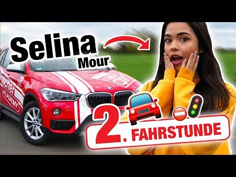Second driving lesson with Selina Mour 🚨 | Fischer Academy