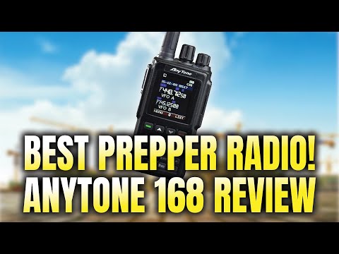 Best Prepper Radio! Anytone 168 Review | resilientcivilian