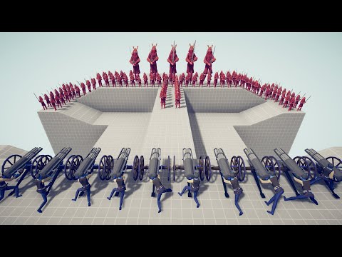 10x GATLING GUN vs EVERY UNIT | Totally Accurate Battle Simulator TABS