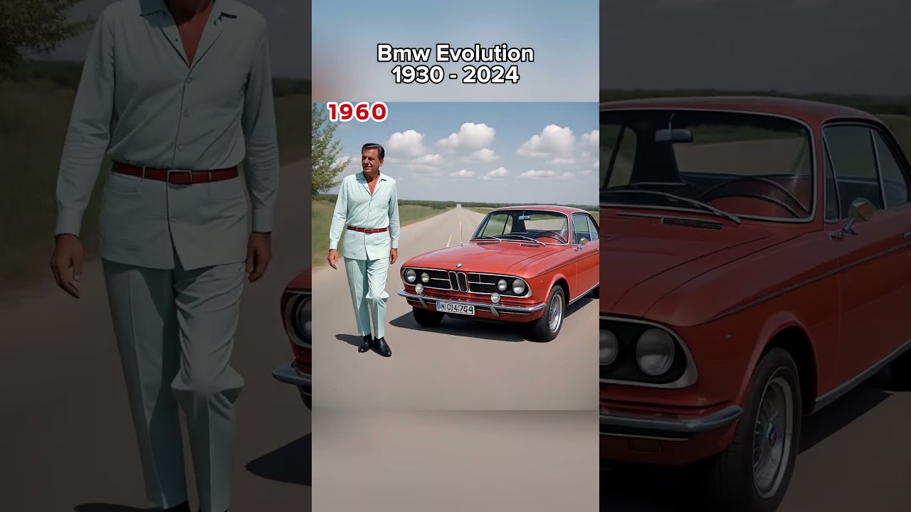 Bmw Evolution 1930 to 2024 #ai #bmw #artificialintelligence #evolution