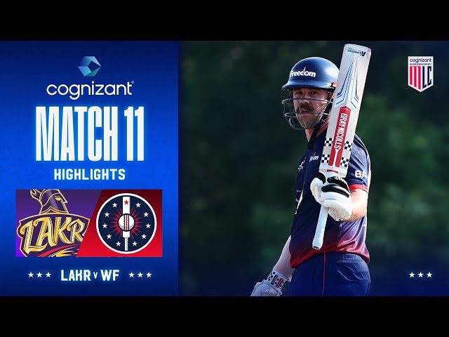 Cognizant Major League Cricket Game 11 Highlights | LA Knight Riders vs. Washington Freedom