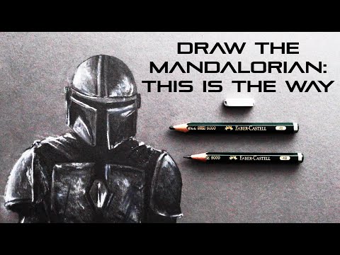 How to Draw The Mandalorian: This Is The Way