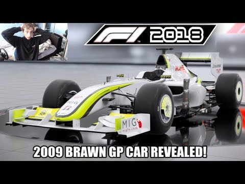 F1 2018 Game: BRAWN 2009 GP CAR & MORE CLASSIC CARS REVEALED