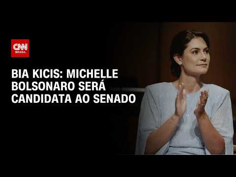 Bia Kicis diz que Michelle Bolsonaro confirmou candidatura ao Senado | CNN PRIME TIME