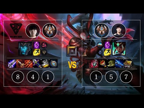 OMG Curse Kalista vs Smeb Karma Top - KR Challenger Patch 10.11