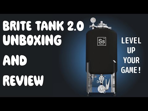 Ss Brewtech BRITE TANK 2.0 UNBOXING & REVIEW