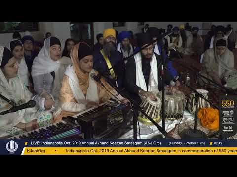 027 Indianapolis Oct. 2019 Raensabaayee Keertan - B. Harsimran Kaur Jee IN