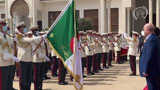 مغادرة رئيس المجلس الرئاسي الليبي محمد يونس المنفي بعد زيارة رسمية إلى الجزائر