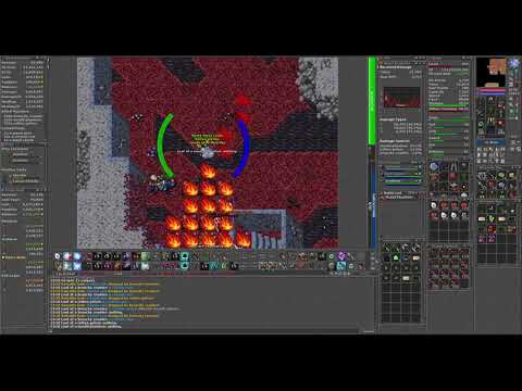 Tibia Rotten Golem 4x Voc Hunt MS Perspective (After Nerfs)