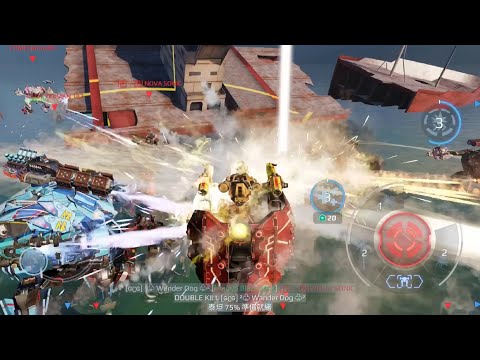 Mini Arthur: Flame Shell With Ember & Blaze-  War Robots 2021.03.28 Beacon Rush