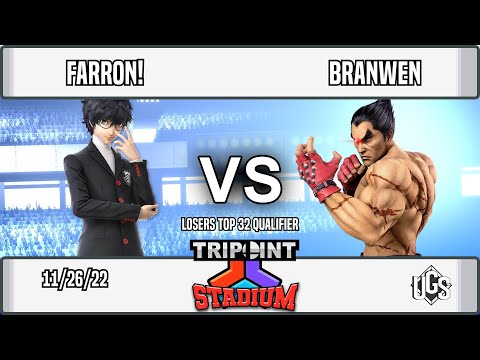 Tripoint Stadium - Losers Top 32 Qualifier - Farron!(Joker) Vs. Branwen(Kazuya)