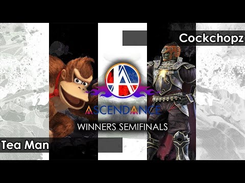 Smash 4: Tea Man (Donkey Kong) V PBG | MNK | Cockchopz (Ganondorf) - Ascendance 78 Tournament SSB4