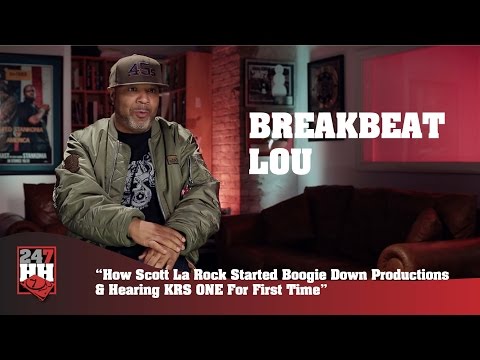 BreakBeat Lou - Scott La Rock's Boogie Down Productions, Early KRS-ONE Affiliation (247HH Exclusive)