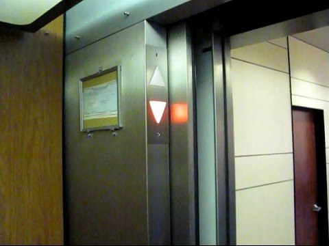 Triple-Tone Otis Lexan Hydraulic Elevator at the Commerce Bank Building, Flint, MI