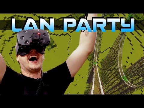 Insane VR Minecraft Rollercoaster