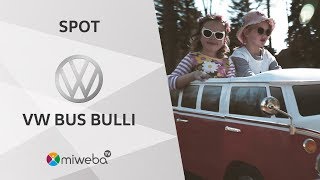 Präsentation - Kinder Elektroauto VW Bus Bulli T1 Samba Camper