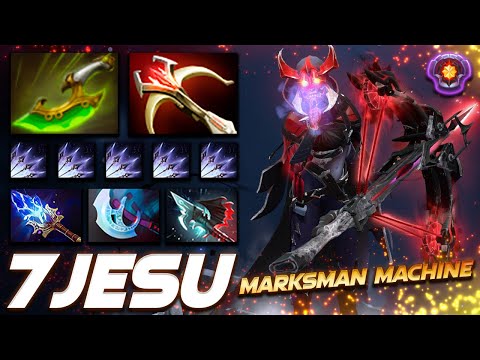 7Jesu Drow Ranger Marksman Machine - Dota 2 Pro Gameplay [Watch & Learn]