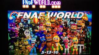 FNaF World Update 2 The Rainbow & The Release Date!!  5-13-16