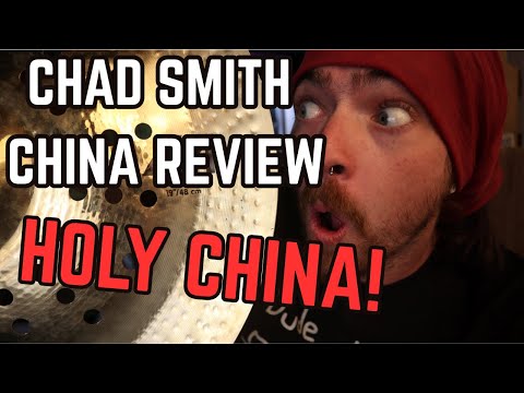 Sabian's 19" AA Holy China Cymbal | Review & Demo | Chad Smith's Limited Edition