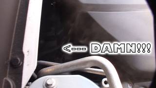 Volvo XC90 Exhaust Leak Detection Using Smoke Machine. Exhaust Manifold Gasket Leak When Cold SPA