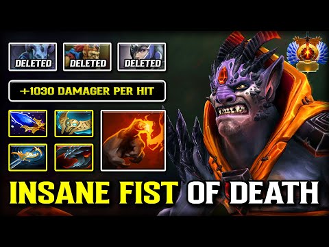INSANE FIST OF DEATH MID Lion | Aghs Scepter + Revenant's Brooch | +1080 Damage Per Hit 7.39c DOTA 2