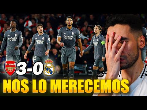 ARSENAL 3-0 REAL MADRID | WE DESERVE THIS AND MORE | By Diego X10