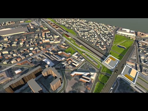 InfraWorks 360 - Rákospalota - Újpest vasútállomás és környezetének újragondolása