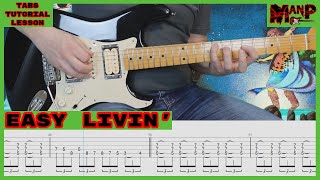 Easy Livin' || Uriah Heep Cover || Guitar Tab || Tutorial || Lesson