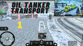Oil tanker transport game play walkthrough part (A