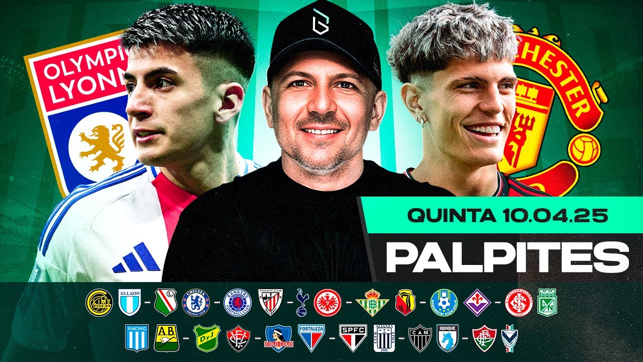 PALPITES DE FUTEBOL PARA HOJE 10 04 2025 (QUINTA-FEIRA) + BILHETE PRONTO | Boleiros Tips