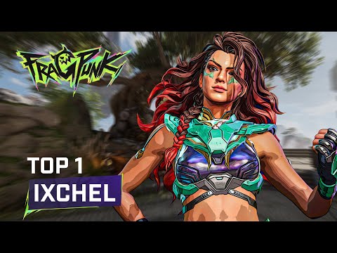 TOP #1 GLOBAL IXCHEL ! RT FURRY - FRAGPUNK PRO GAMEPLAY