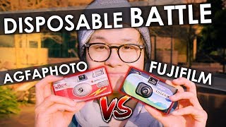 AGFAPHOTO vs FUJIFILM | Disposable Camera SHOWDOWN