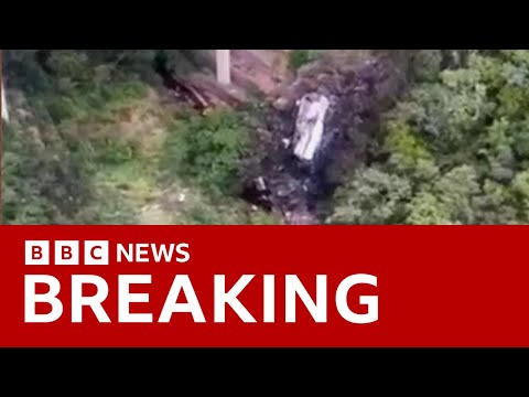 South Africa: 45 killed after bus plunges off bridge in Limpopo | BBC News