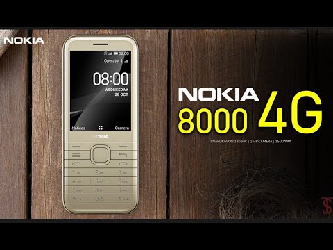 Nokia is back .Nokia 8000 4G - Full phone specifications ,price ,design  colors ,battery,features