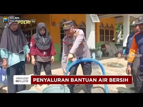 PRESISI UPDATE : PENYALURAN AIR BERSIH KE WILAYAH KEKERINGAN 06/09/2024 10.00