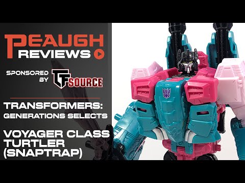 Video Review: Transformers Generations Selects Voyager TURTLER