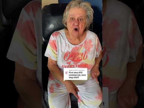 Thank you @kfc for changing my life at 85 years old. #chizza  #friedchickenthatsnotpizza