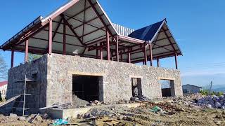 böyle güzel manzaralı taş ev sizinde olabilir iletişime geçebilirsiniz #taşyapı#taşeveseri